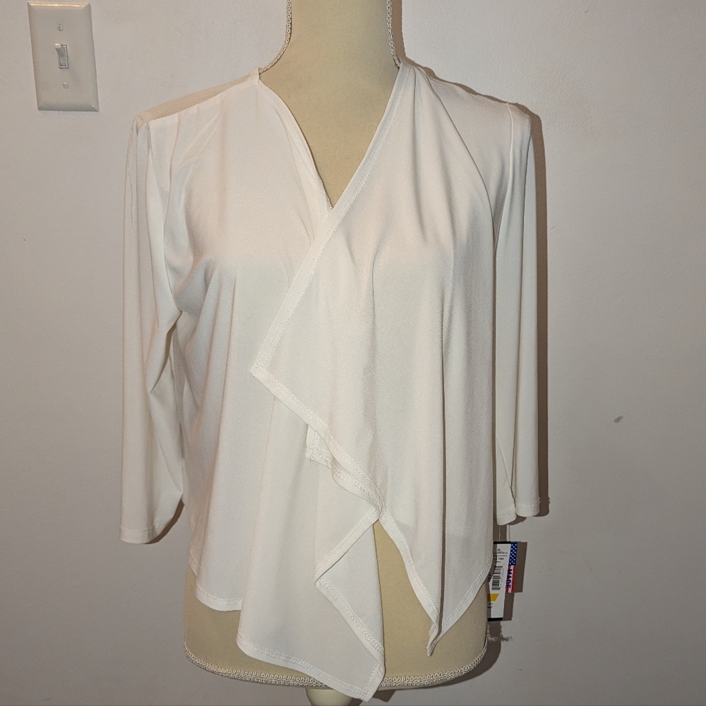 Elegant Cream Women's Top